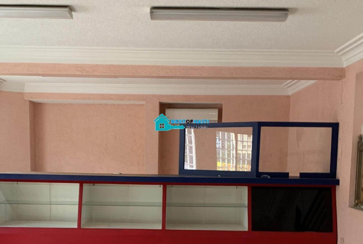 Secure Commercial Space for Rent in Petion-ville, Haiti (City Center)
