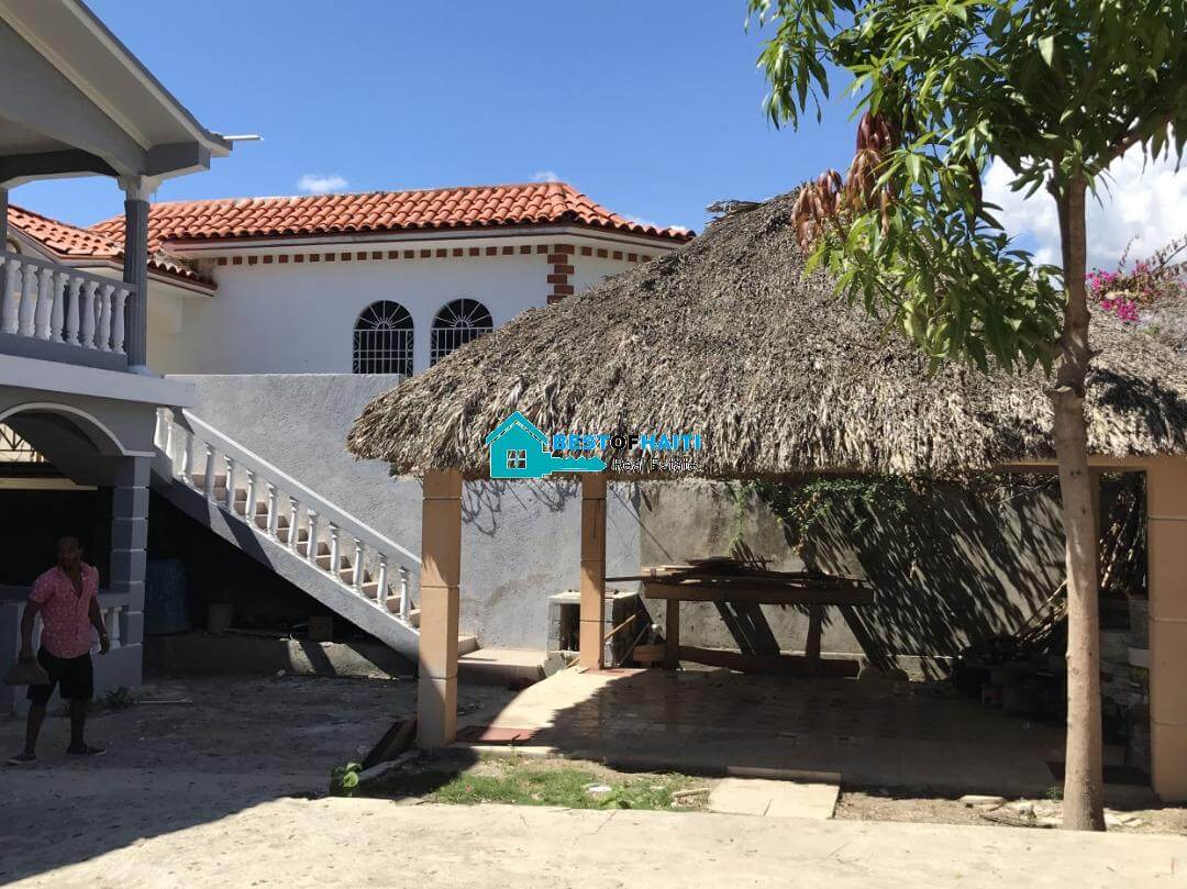 Modern, 2-Story, Multi-family House for Sale in Jacmel (Lamandou), Haiti