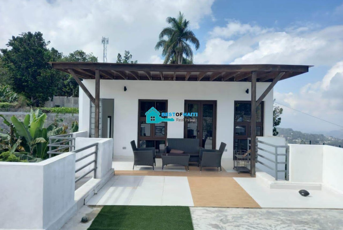 Modern, New, Furnished Family House for Sale - Thomassin, Petion-Ville