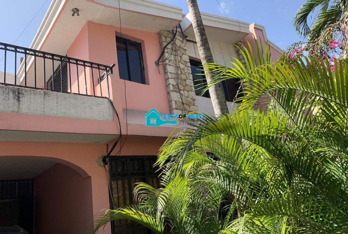 Well-Built, Attractive House for Sale in Juvenat, Petion-Ville, Haiti