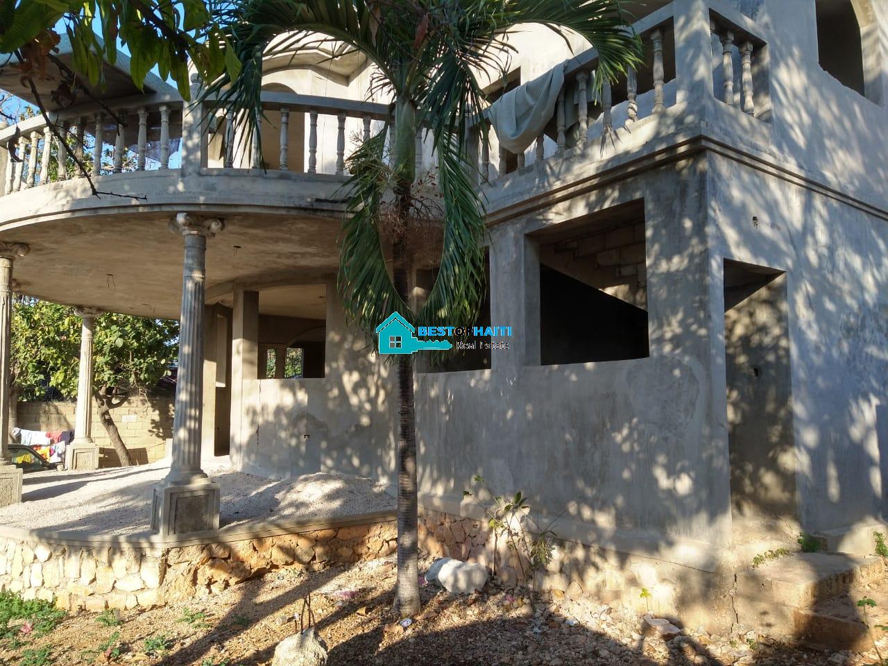 Cheap Unfinished House for Sale in Delmas 75, Port-au-Prince, Haiti