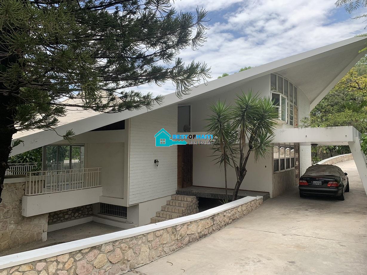 Luxurious, 11 Beds, Low House for Rent in Peguy Ville, Petion-Ville, Haiti