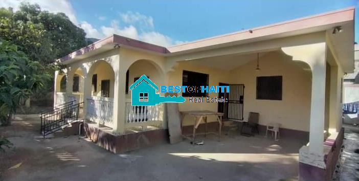 Cheap Low House for Sale in Cap-Haitian - Very Nice 3 Bedrooms Home