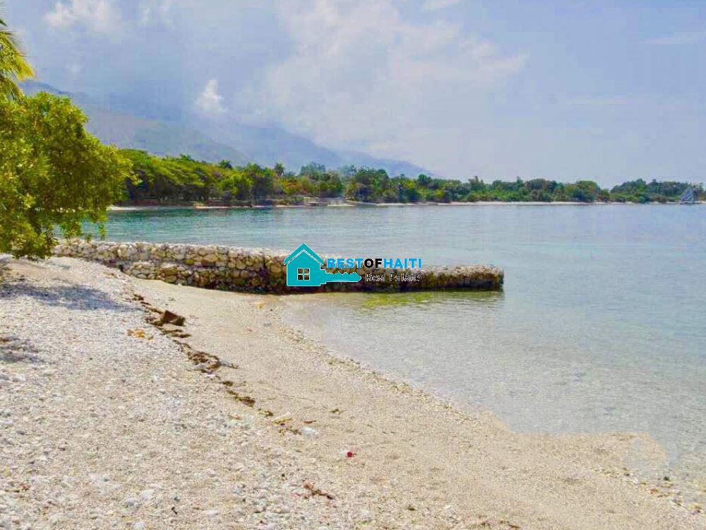 Beachfront Land for Sale in Montrouis, Cote des Arcadins, Haiti