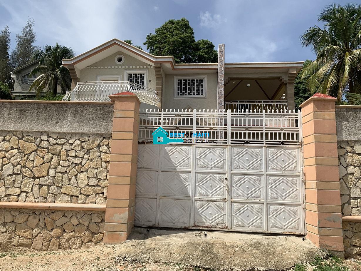 House for Sale in Puits-Blain 19, Petion-Ville - Brand New & Cheap