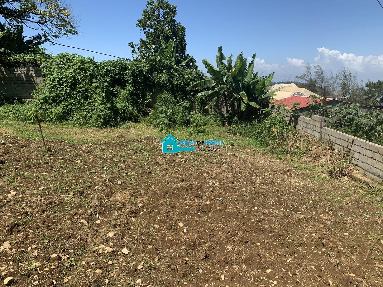 Fenced, Flat, Prime Land For Sale In Thomassin, Petion-Ville Haiti