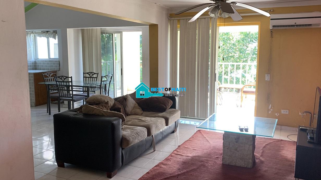 Luxury Apartment For Rent In Peguy-Ville, Haiti - 1 Bed, Furnished