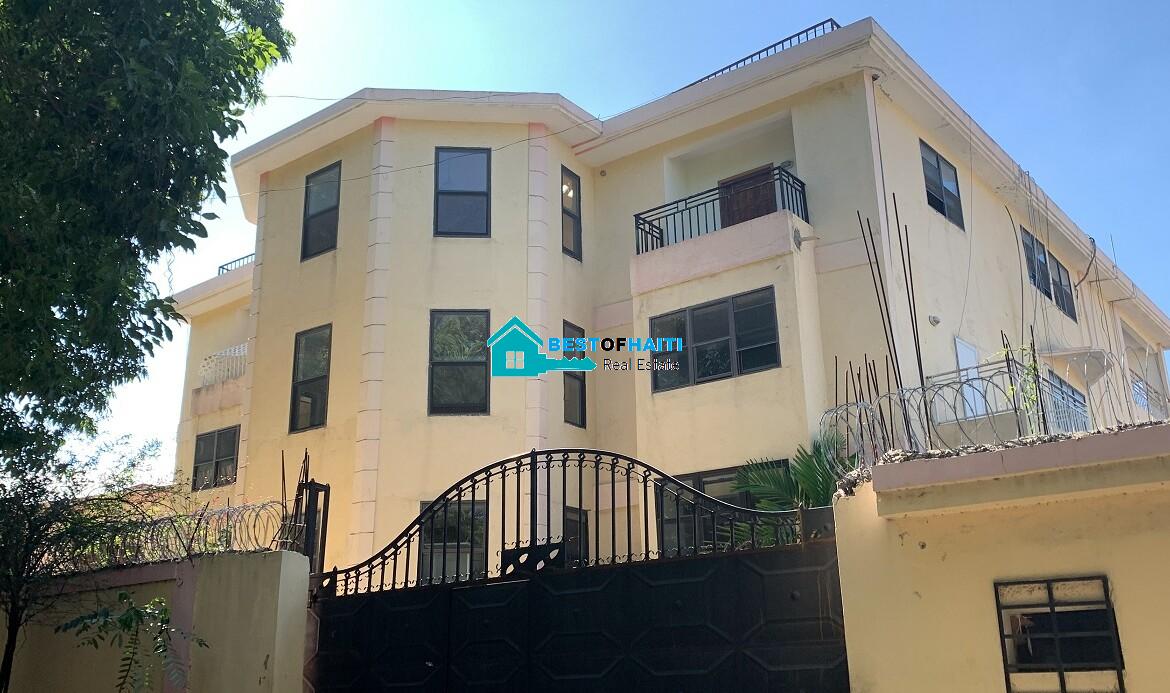2-Bedroom Semi-Furnished Apartment for Rent in Peguy Ville, Haiti