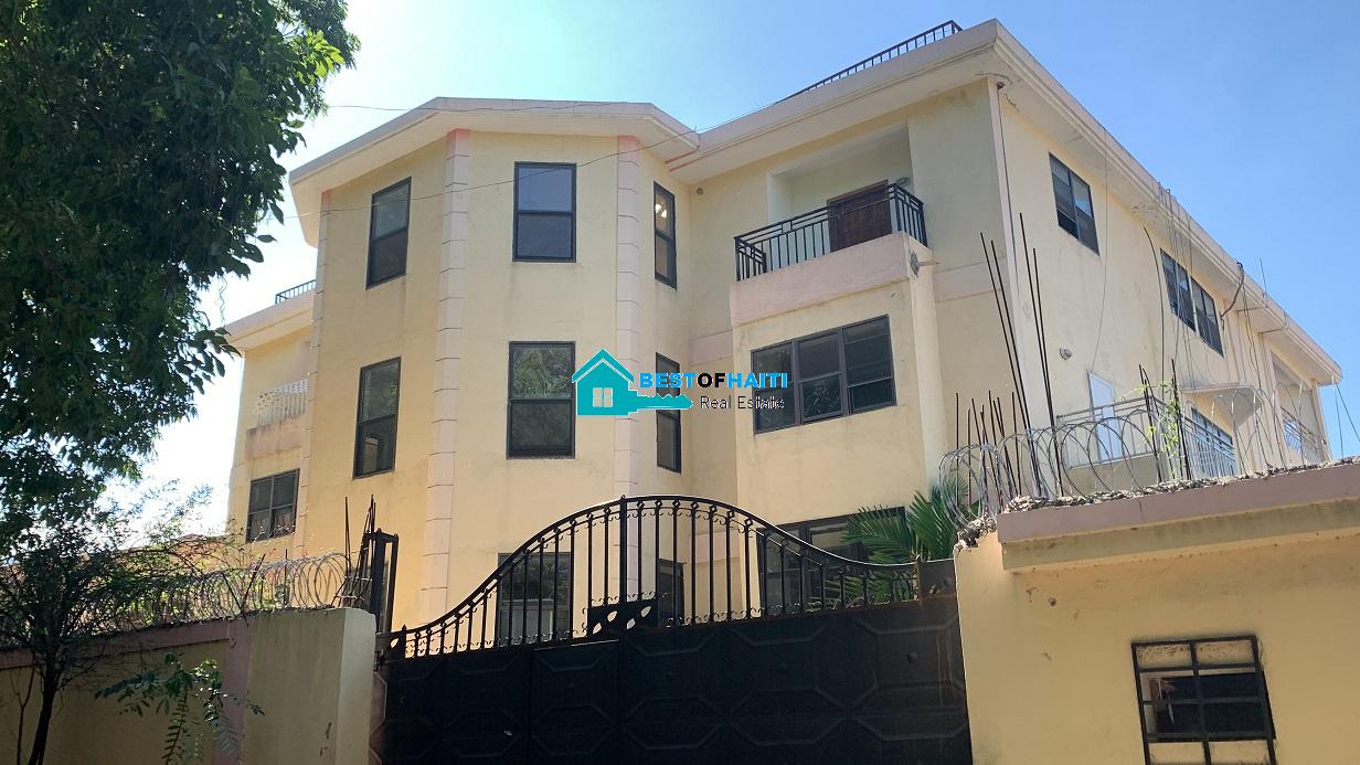 2-Bedroom Semi-Furnished Apartment for Rent in Peguy Ville, Haiti