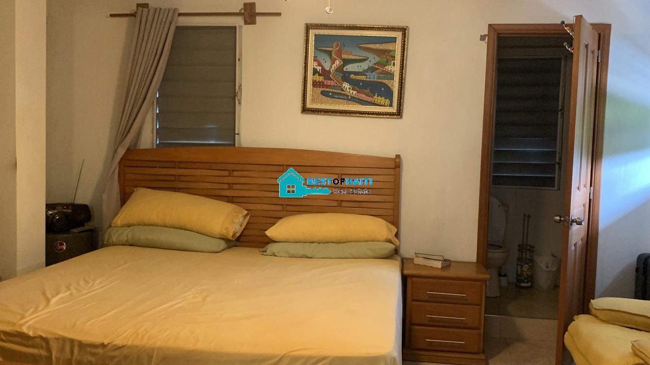 Fully Furnished House for Rent at Musseau, Petion-Ville, Haiti